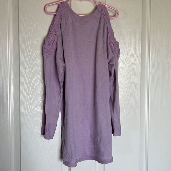 🌟B1G1 free Poof! girl crochet cold shoulder top size xl - Picture 5 of 5